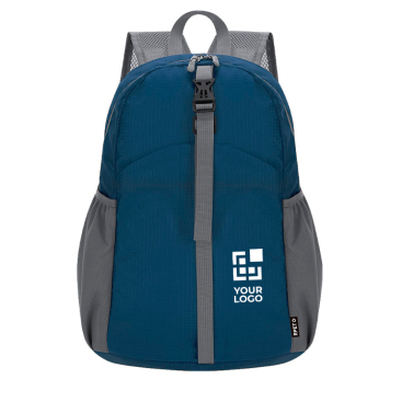 Mochila de poliéster rPET dobrável para tamanho pequeno