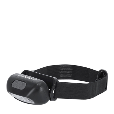 Lanterna frontal LED com fita ajustável para cabeça ou braço