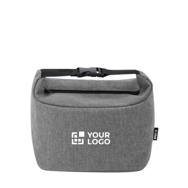 Saco térmico de plástico reciclado com fivela e isolamento