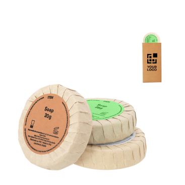 Conjunto de sabonetes em embalagem individual com 3 aromas diferentes