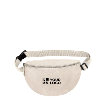 Bolsa de cintura de nylon, correia ajustável de fecho e clipe 135 g/m²