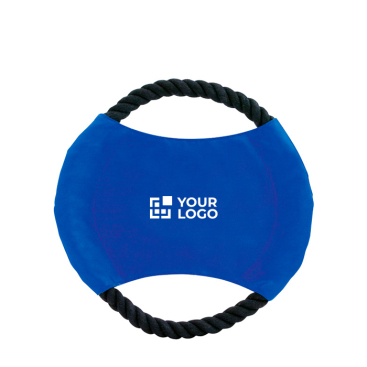 Frisbee ideal para animais de estimação, cordão resistente de algodão