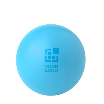 Bola anti-stress de PU brilhante em várias cores para personalizar