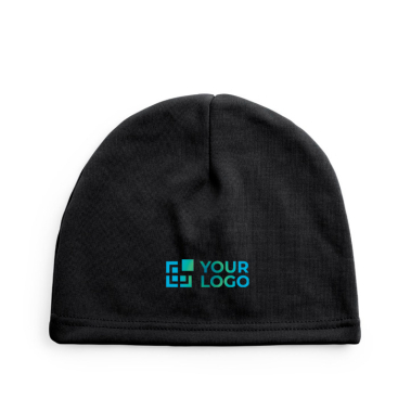 Gorro desportivo para o inverno de poliéster e lã 280 g/m2