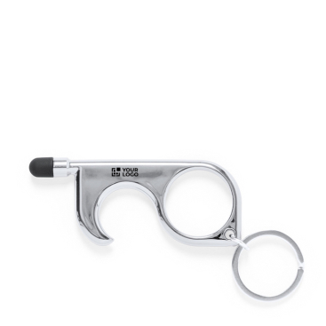 Porta-chaves higiénico com ponteira touch vista principal