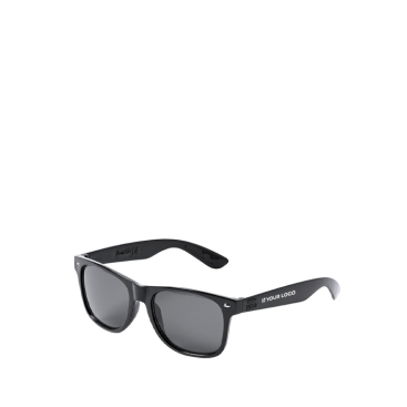 Óculos de sol de rPET com lentes pretas de proteção UV400