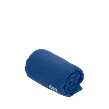 Toalha desportiva de microfibra com saco de transporte 138 x 72 cm