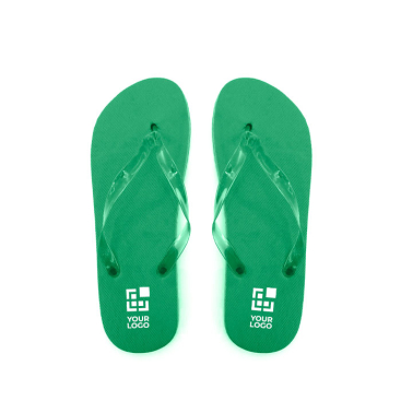 Havaianas com logo e sola de EVA e tiras transparentes Pool 