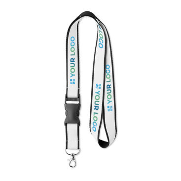 Lanyards publicidade com fivela sublimados