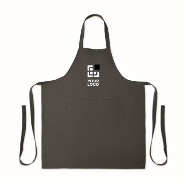 Avental com bolsos dianteiros e ajustável no pescoço 240 g/m2