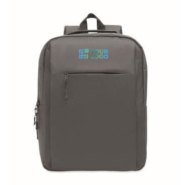 Mochila RPET compartimentos portátil e tablet de 10'' e 15''