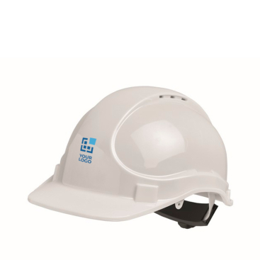 Capacete de trabalho com correia ajustável entre 52 e 62 cm