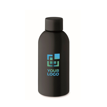 Garrafa monocromática antifugas de aço inoxidável reciclado 500 ml