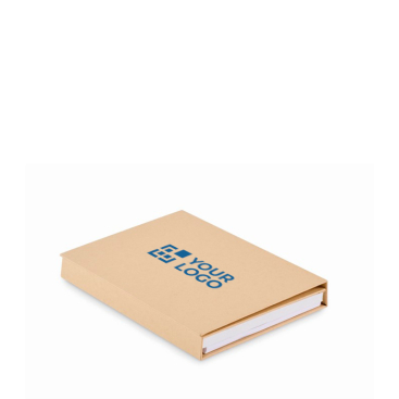 Conjunto de bloco de notas com notas adesivas e conjunto de escrita