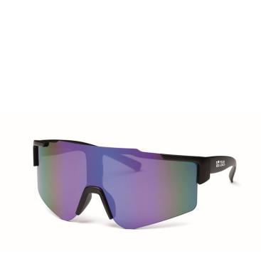 Óculos de sol desportivos com lentes espelhadas e proteção UV400