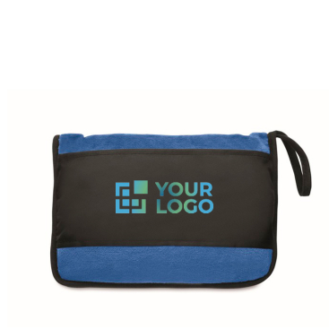 Manta ou almofada para viagens com tira para trolley 220 g/m2