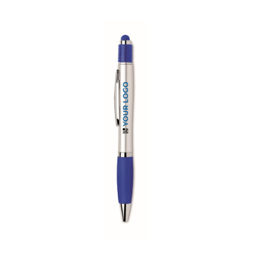 Caneta com parte superior de função anti-stress, tinta azul