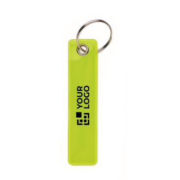 Típico porta-chaves “Remove before flight” refletor e personalizável