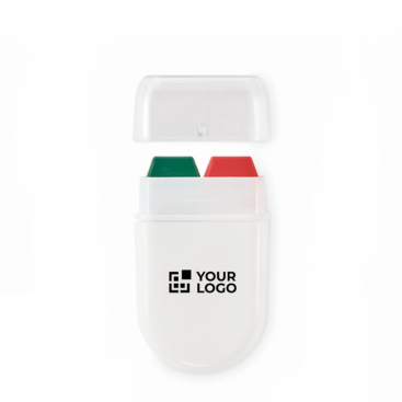 Barra de pintura corporal de várias bandeiras em estojo