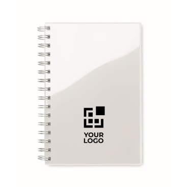 Cadernos reciclados personalizados