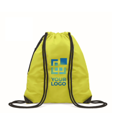Mochila-saco refletora com logo