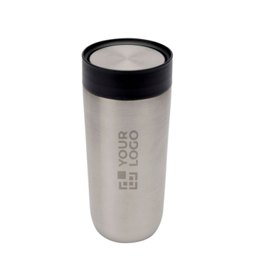 Copo térmico de aço inoxidável com abertura de botão 350 ml