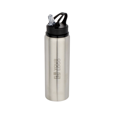 Garrafa de aço inoxidável reciclado de parede simples 800 ml