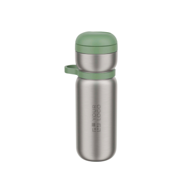 Garrafa desportiva térmica de aço inoxidável 600 ml Mepal Twist