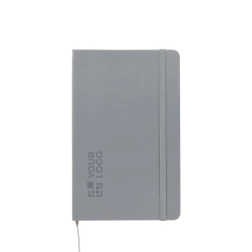 Caderno grande com fecho elástico Moleskine, páginas pautadas