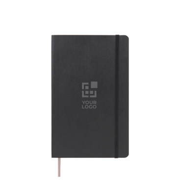 Caderno Moleskine Classic de capa mole e flexível, folhas quadriculadas