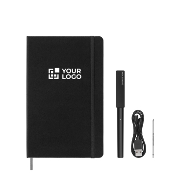 Conjunto de escrita Moleskine Smart que passa do papel para o ecrã