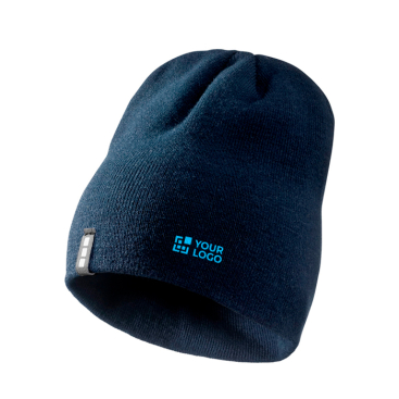 Gorro de malha elástico canelado de camada dupla Elevate Life