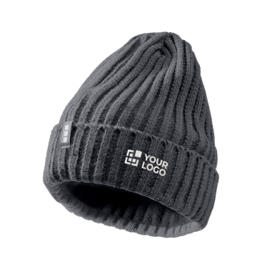 Gorro de malha canelado, elástico e flexível Elevate Life