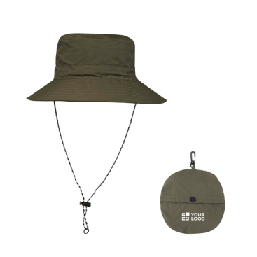 Chapéu à pescador de nylon com design dobrável 100 g/m2