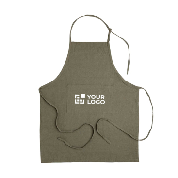 Avental de algodão reciclado tecido à mão para eventos Originalhome