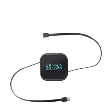 Cabo retráctil 5 em 1 de carga rápida e sincronização de dados 100 W