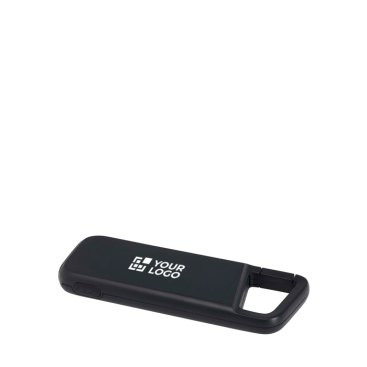 Powerbank ecológico resistente à água com mosquetão 5000 mAh