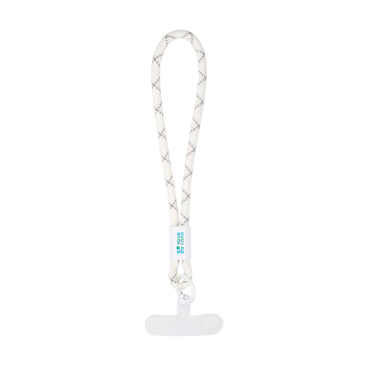 Pulseira para smartphone com tira ajustável e inserção para capa