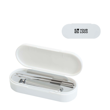 Conjunto de manicure que inclui todas as ferramentas essenciais