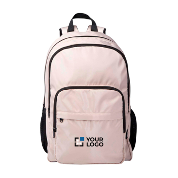 Mochila para portátil de poliéster reciclado com bolso para PC 15''