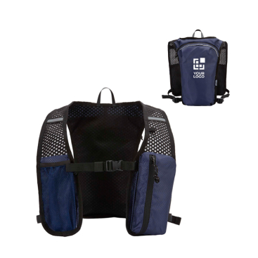 Colete de hidratação para corrida impermeável e refletor Colete de hidratação para corrida impermeável e refletor