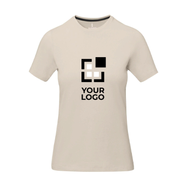 T-shirt manga curta de algodão para mulher 160 g/m2 Elevate Life