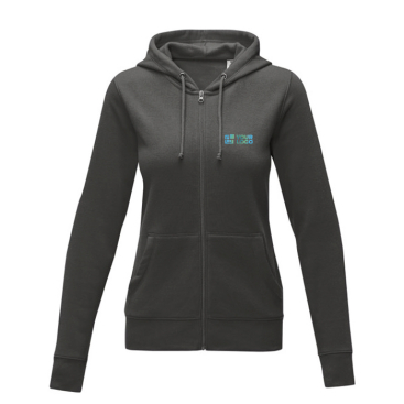 Sweatshirt com capuz de algodão mulher 240 g/m2 Elevate Essentials