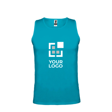 T-shirt desportiva infantil, etiqueta amovível 140 g/m2 Roly 