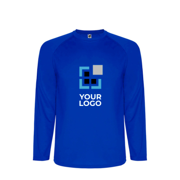 T-shirt técnica desportiva infantil manga comprida 150 g/m2 Roly 
