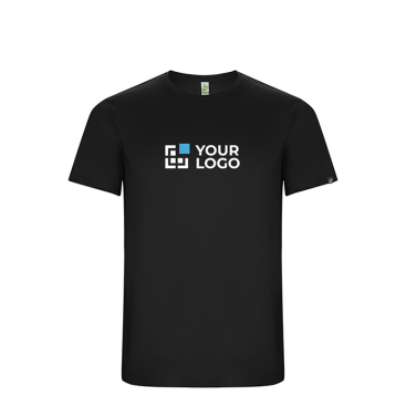 T-shirt técnica 50% de poliéster reciclado para crianças 135 g/m2 Roly