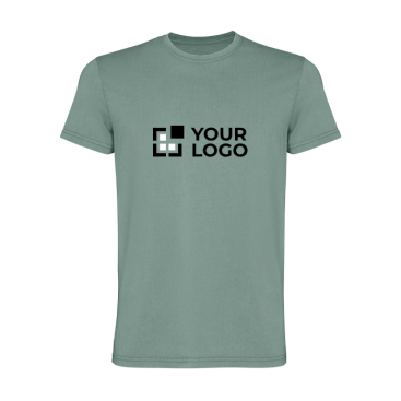 T-shirt manga curta malha de algodão, homem 180 g/m2 Roly Corgi