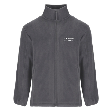 Casaco polar de poliéster com gola alta para homem 300 g/m2 Roly