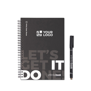 Kit de iniciação Infinitebook fabricado na Europa A5 tinta preta