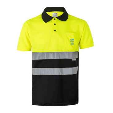 Polo de trabalho refletor, de poliéster 160 g/m2 Velilla 